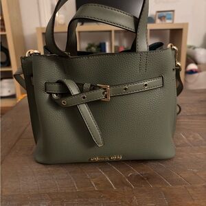 Michael Kors Emilia Small Pebbled Leather Satchel